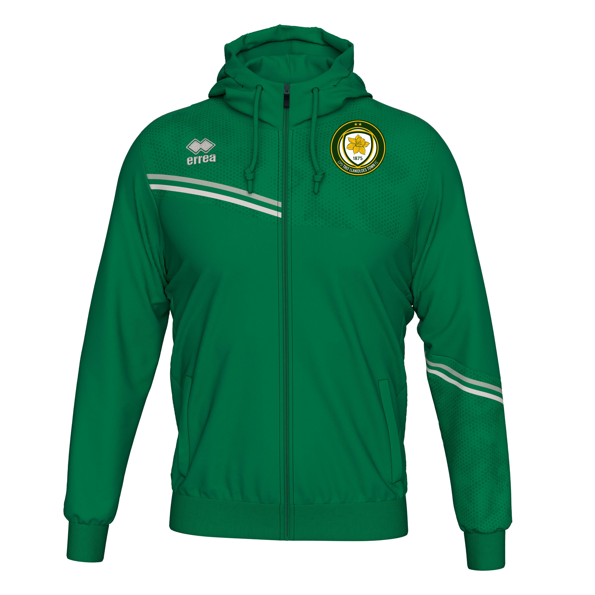 LTFC Errea Eber Hoodie Green Grey White