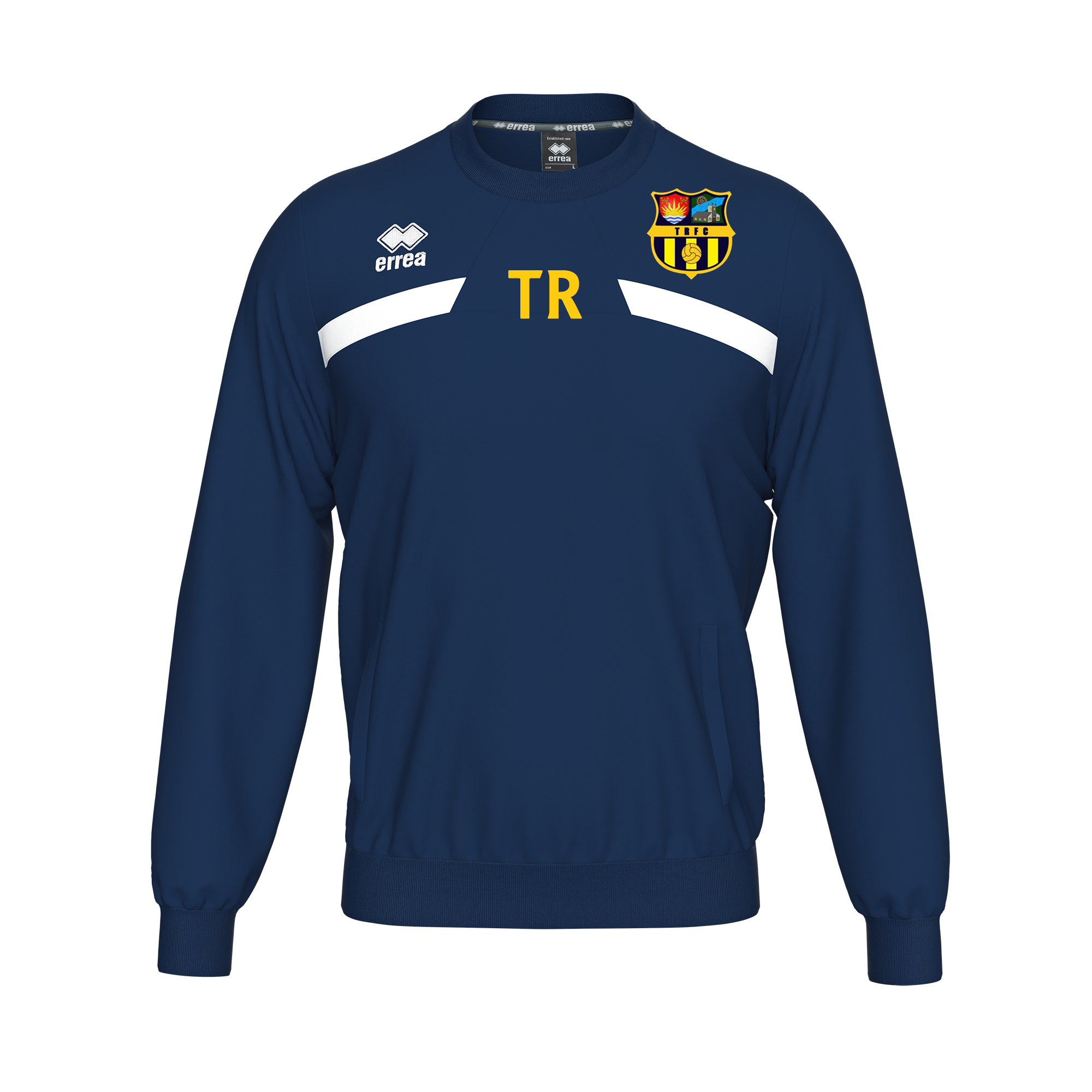 TRFC Errea Matt Sweatshirt Navy White
