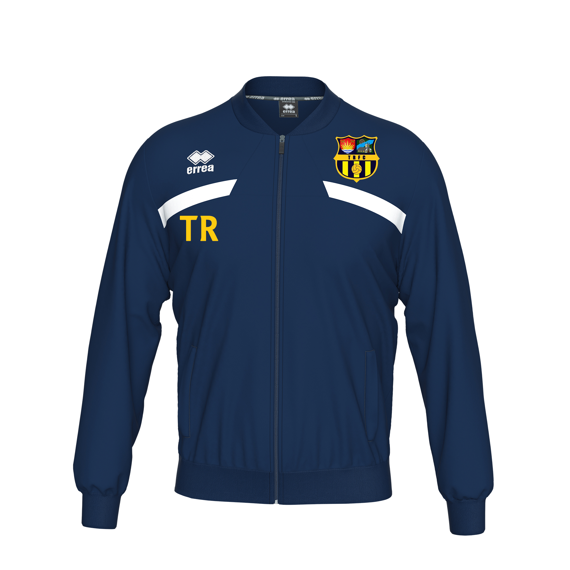 TRFC Errea Mick Tracksuit Top Navy White