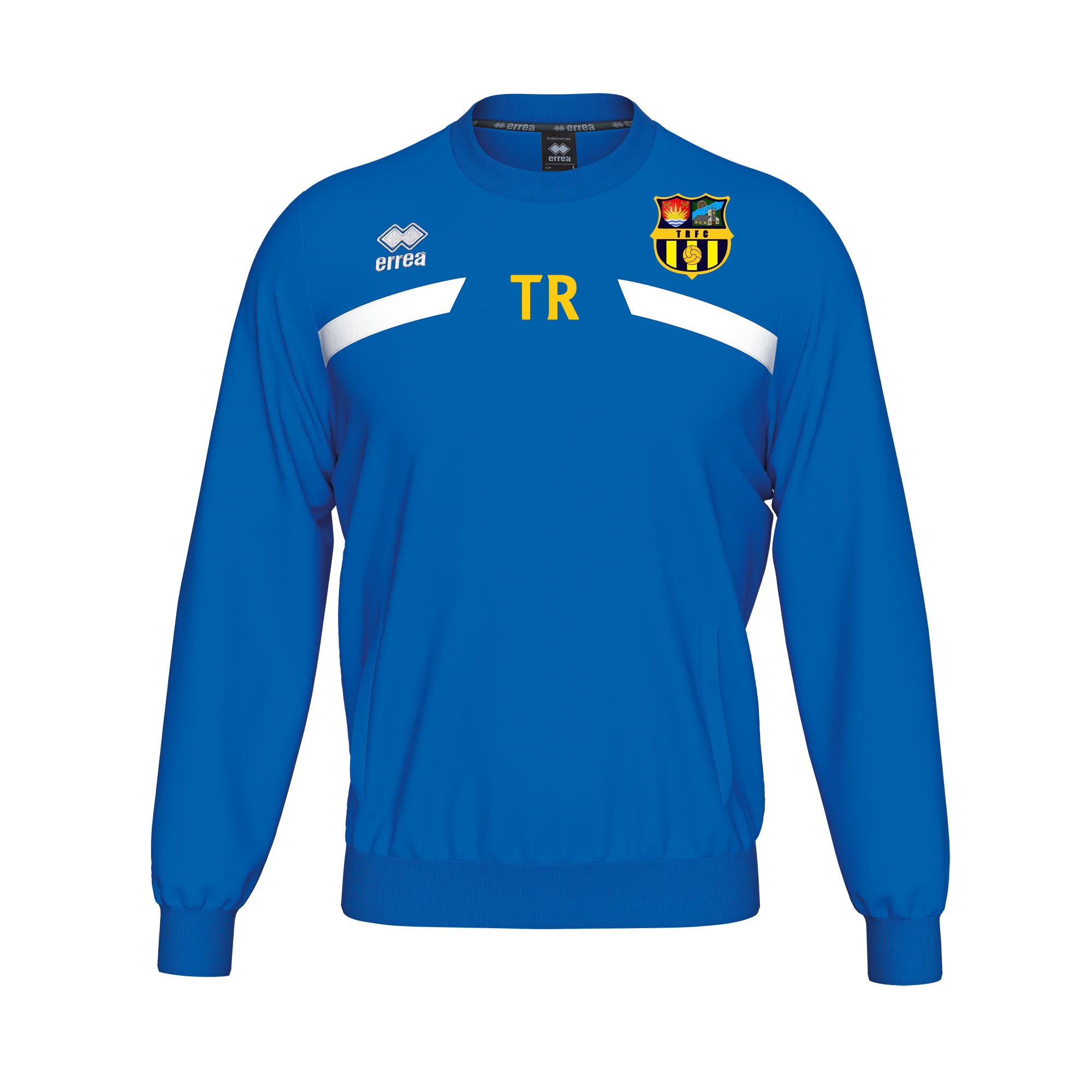 TRFC Errea Matt Sweatshirt Blue White