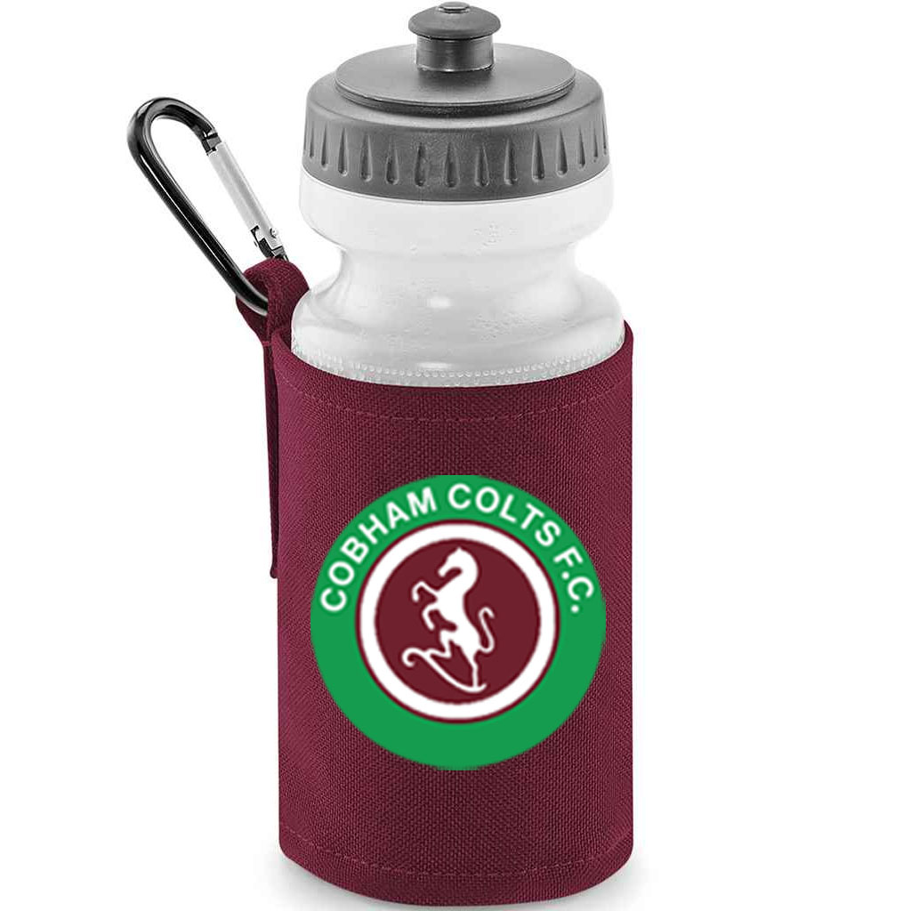 CCFC Quadra Water Bottle Burgundy
