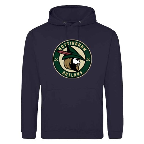 NOIHC Just Hoods College Hoodie French Navy Front Large