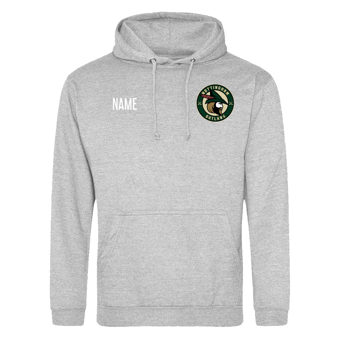 NOIHC Just Hoods College Hoodie Heather Grey