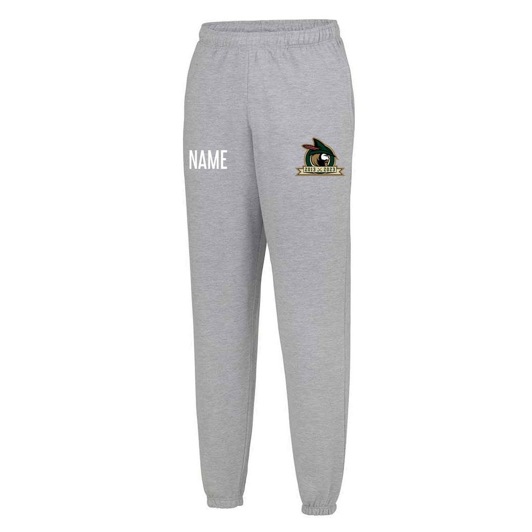 NOIHC AWDis College Cuffed Pants Grey 10Year Logo