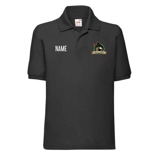 NOIHC FOTL Poly Cotton Polo Shirt Black 10Year